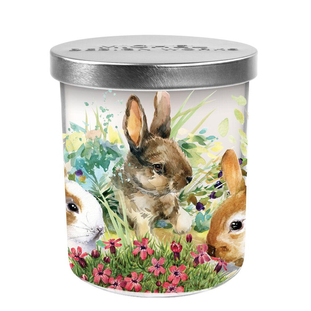 Michel Design Works - Bunny Meadow Candle Jar with Lid 831382 DISVEN