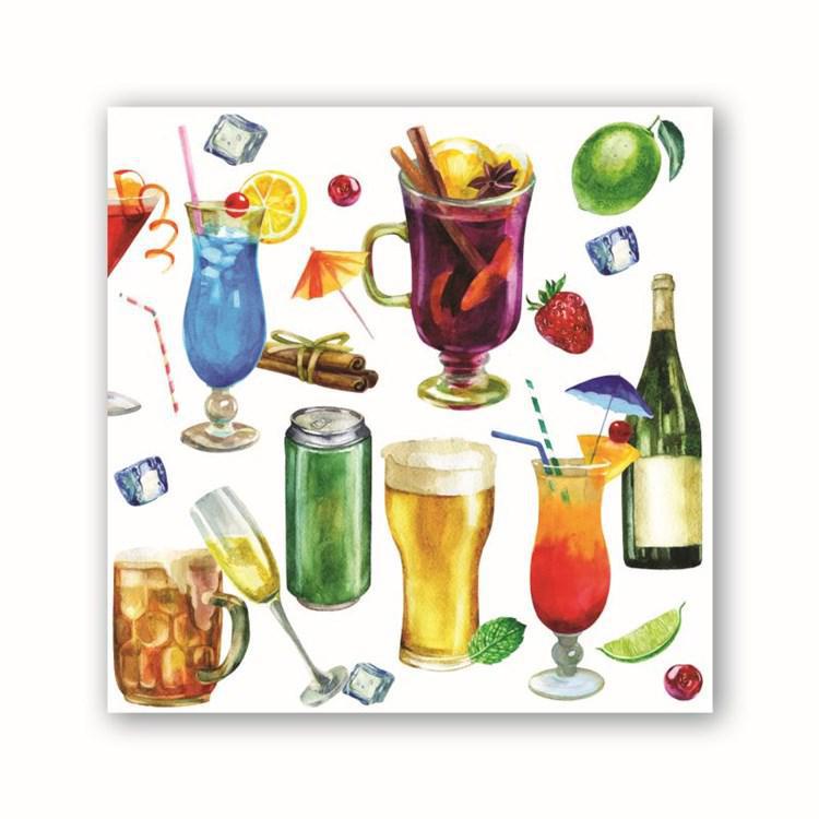 Stonewall Kitchen - Michel Design Works - Happy Hour Luncheon Napkin - 817413