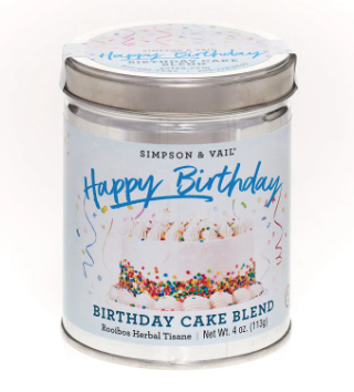 Simpson & Vail - Birthday Cake Blend 4 oz Tin