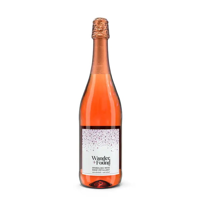 Better Rhodes - Products Wander + Found Sparkling Rosé - Dealcoholized Wine 750ml