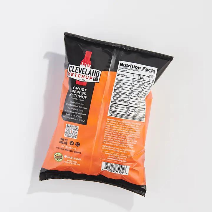 Cleveland Ketchup Co. - Ghost Pepper Ketchup Chips 2.75 oz DISSVF
