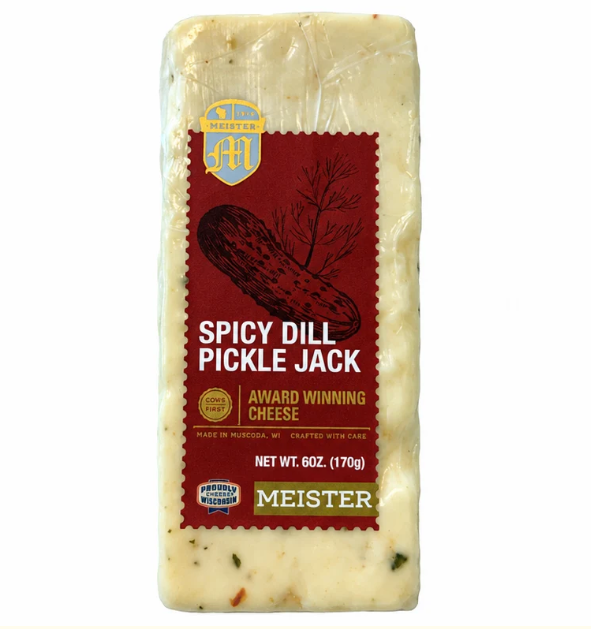 Meister Cheese - Spicy Dill Pickle Jack 6 oz