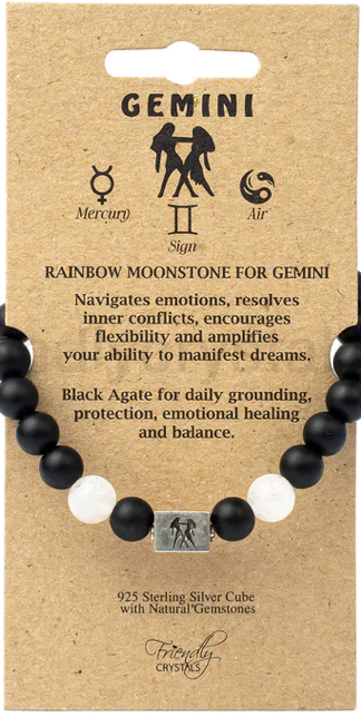 Friendly Crystals - Zodiac Collection - Gemini - 6 MM