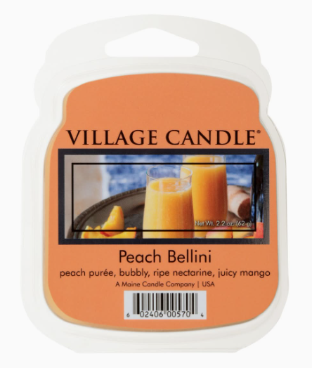 Stonewall Kitchen - Village Candle - Peach Bellini Wax Melt 2.2 oz - 4020221