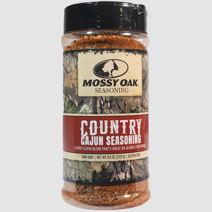 Bourbon Barrel Foods - Mossy Oak Seasoning - Country Cajun 9.6 oz DISSVF