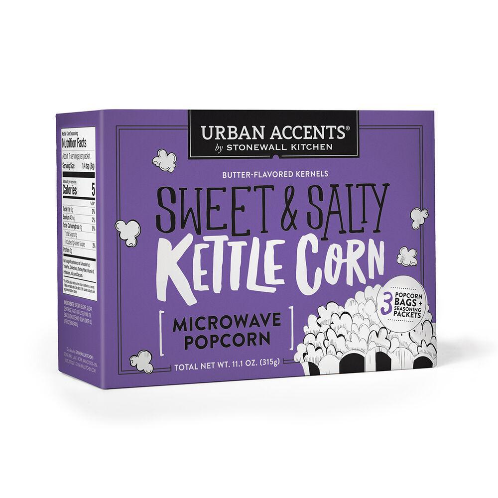 Stonewall Kitchen - Urban Accents - Sweet & Salty Kettle Corn Microwave Popcorn 11.1 oz - 371102 DISVEN