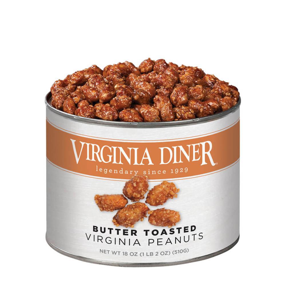 Virginia Diner - Butter Toasted Peanuts 9 oz - 4111 DISSVF