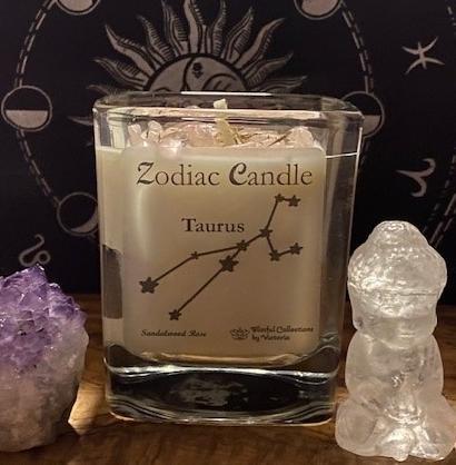 Blissful Collections - Taurus Candle 9 oz Cube