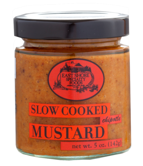 East Shore Specialty Foods - Chipotle Mustard - 5oz Jar  MCJ5 DISSVF