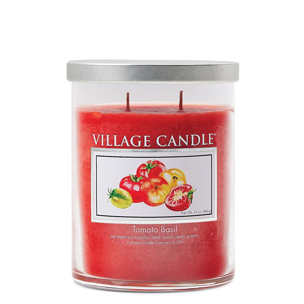 Stonewall Kitchen - Village Candles - Tomato Basil - Medium Tumbler 14oz 4180068 DISSVF