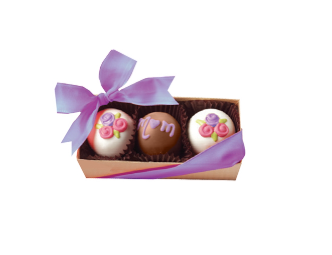 3 Piece Mother's Day Truffles 4.5 oz - M356815 - F106030356815