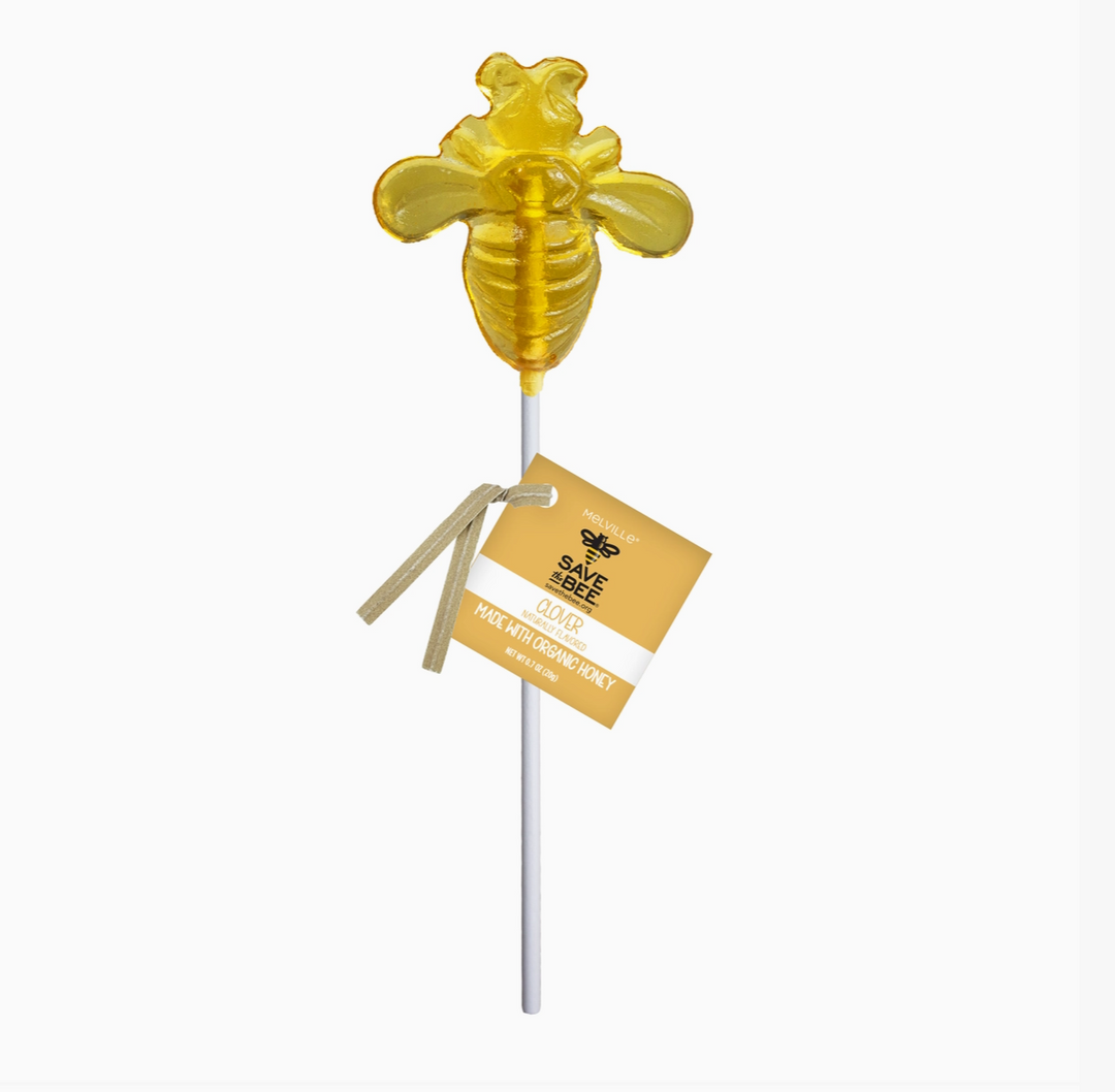 Melville Candy Co. - Save the Bee Clover Honey Lollipops - 64408
