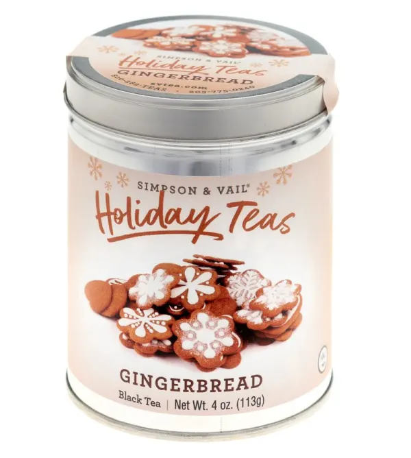 Simpson and Vail Holiday Tea - Gingerbread Black Tea 4 oz