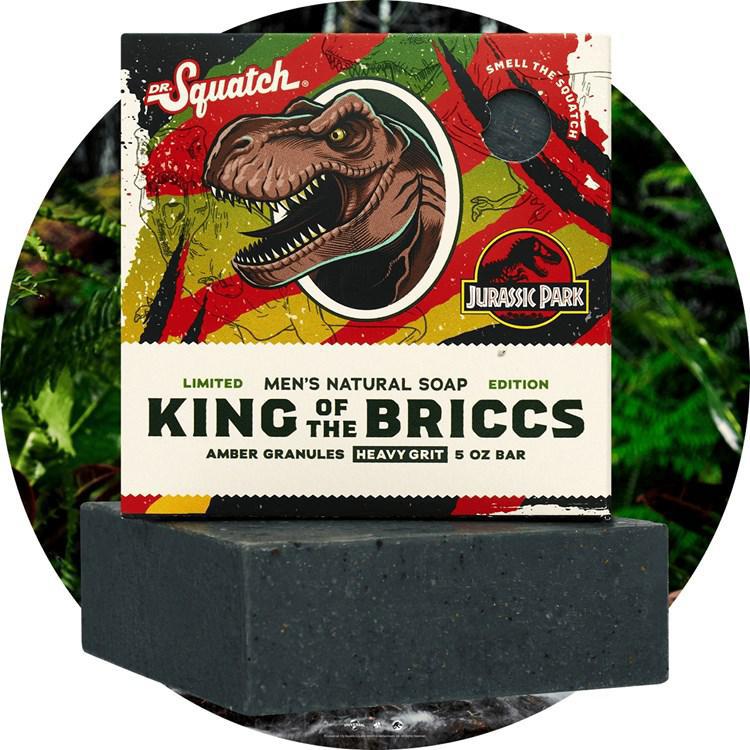 Dr. Squatch - King of the Briccs Bar Soap 5 oz - WH-BAR-KOB-01 DISVEN
