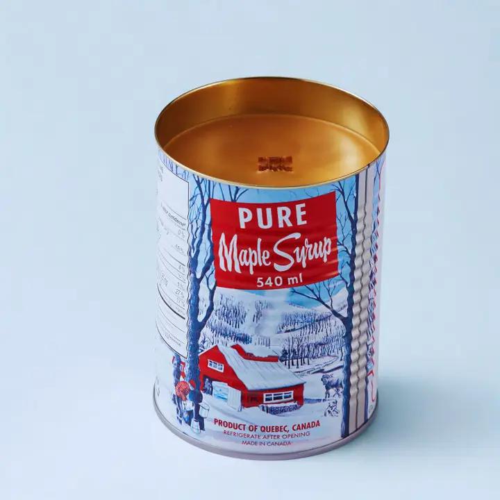 Seracon - Maple Syrup Candle – 540 Ml Iconic Tin Can (Wood Wick) - NC214