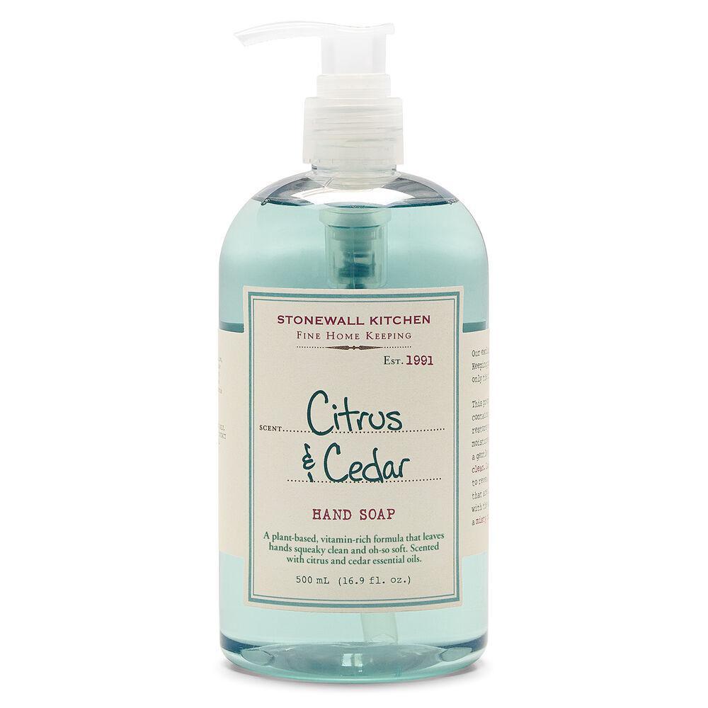Stonewall Kitchen - Citrus & Cedar Hand Soap 16.69 oz - 5625282 DISVEN