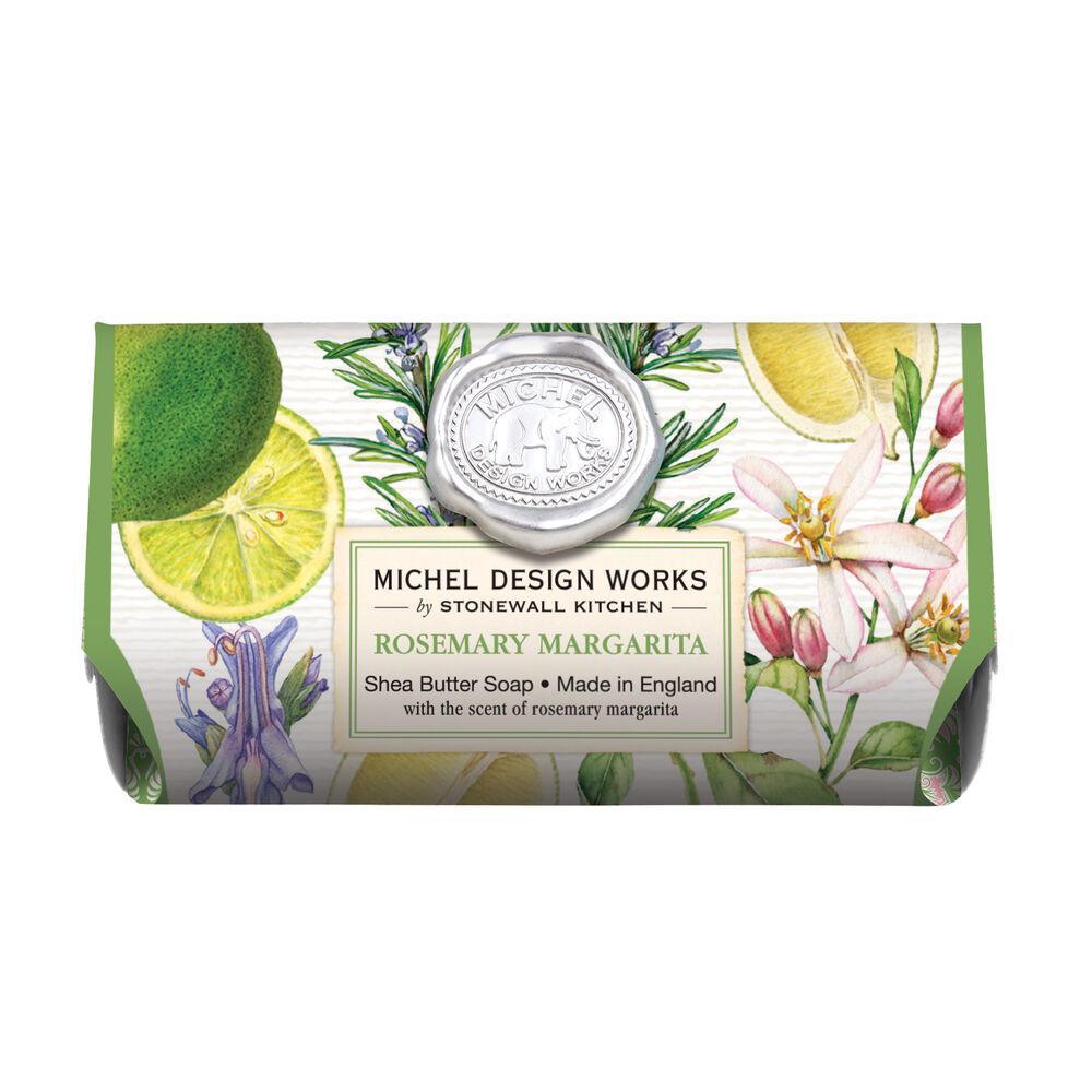 Michel Design Works - Rosemary Margarita Large Bath Soap Bar 802388 DISVEN