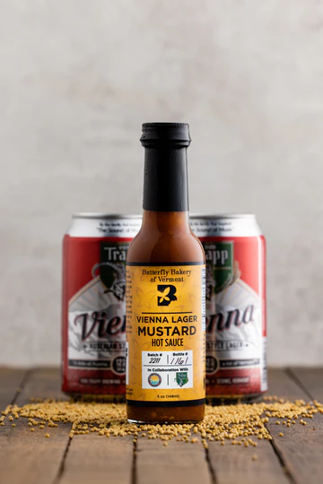 Butterfly Bakery VT - Vienna Lager Mustard Hot Sauce 5oz