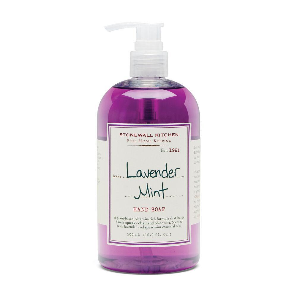 Stonewall Kitchen Lavender Mint Hand Soap 16.9 fl oz bottle 5625020