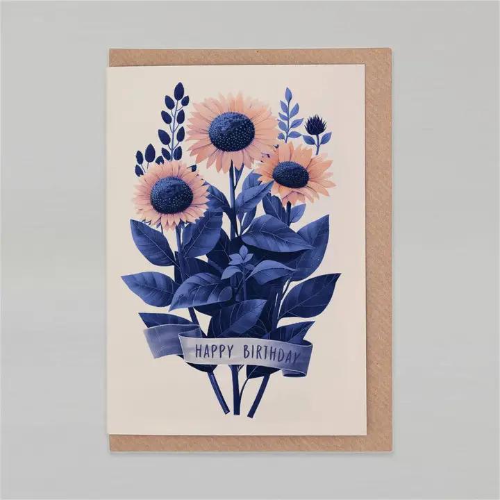 Botanopia - Birthday Sunflowers | Birthday Card | Female Birthday Card - GC078