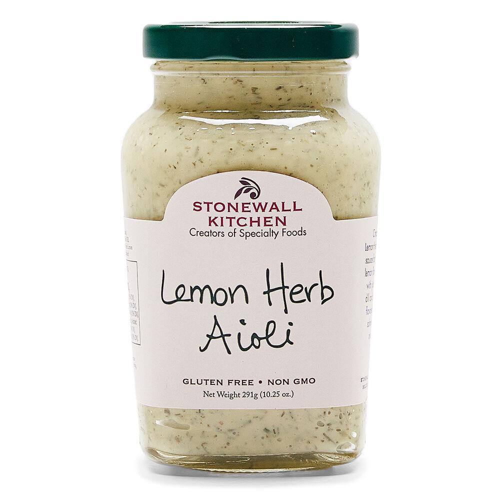 Stonewall Kitchen Lemon Herb Aioli 10.25 oz Jar 111310