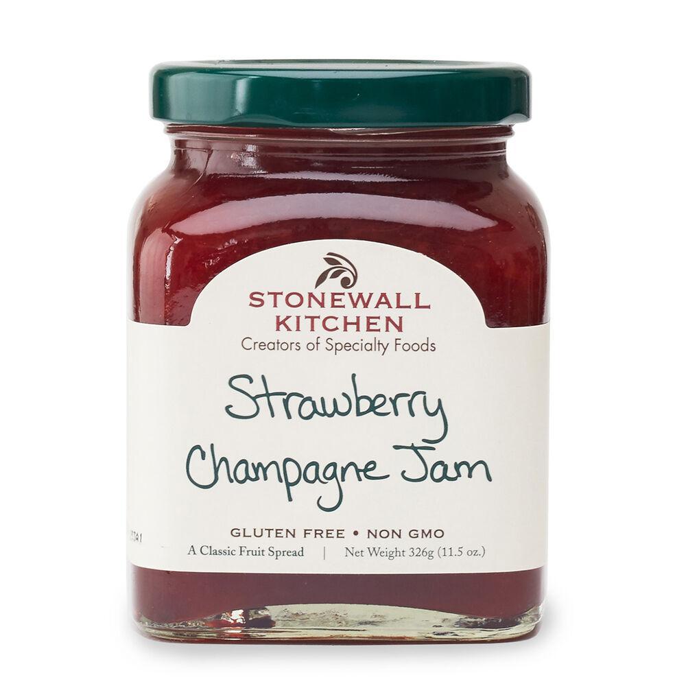 Stonewall Kitchen Strawberry Champagne Jam  11.5 oz jar 101362