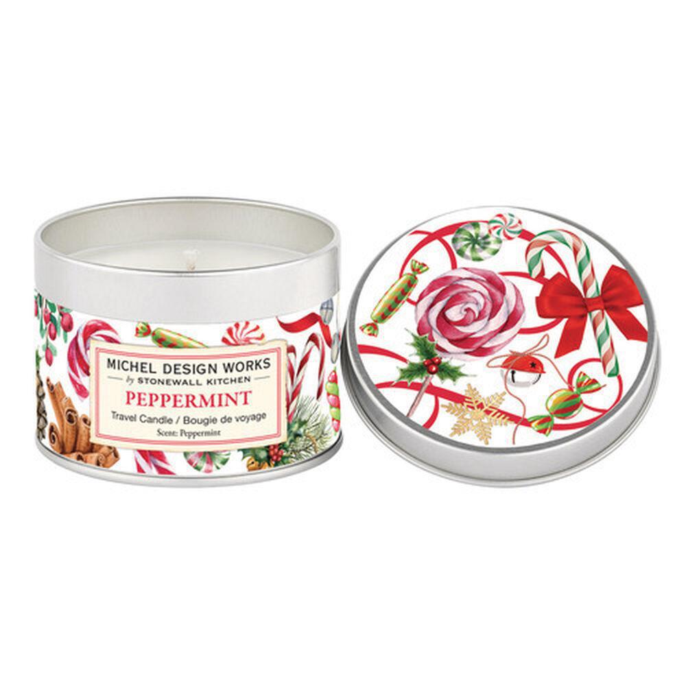 Stonewall kitchen - Michel Design Works - Peppermint Travel Candle 5.5 oz - 849347