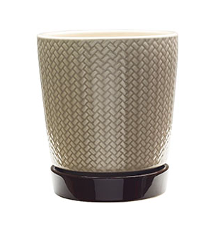 Southern Patio - 6" Alice Planter - Light Brown - 81250687