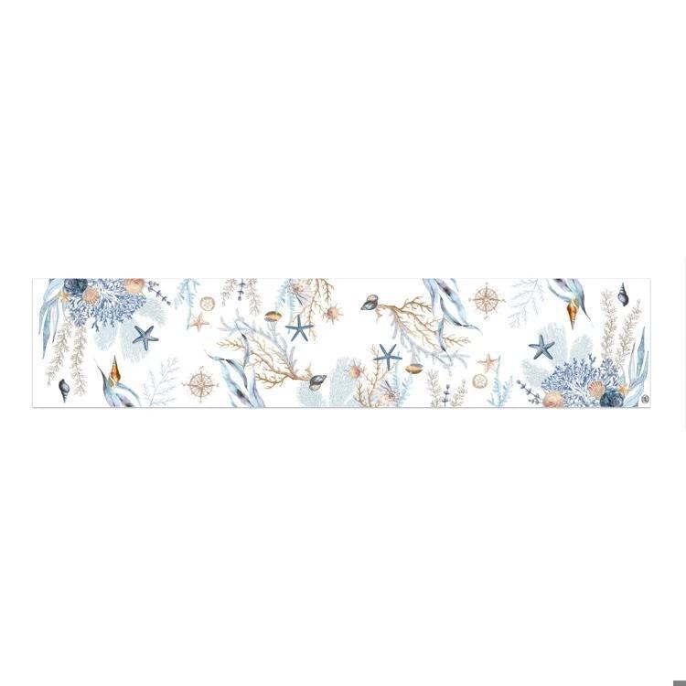 Stonewall Kitchen - Michel Design Works - Ocean Tide Cotton Table Runner - 840352