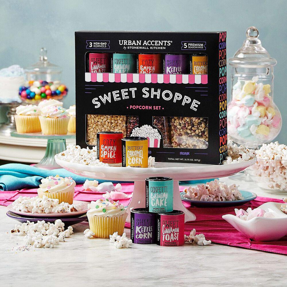 Stonewall Kitchen - Urban Accents - Sweet Shoppe Popcorn Set - 371932