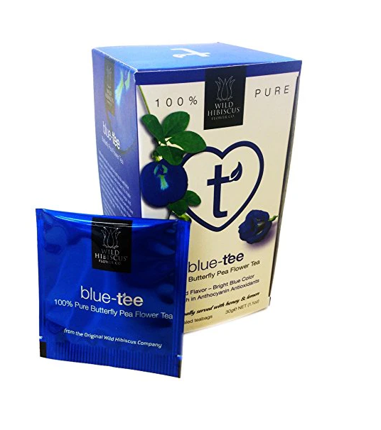 Wild Hibiscus Flower Co. - Heart-Tee Blue Tea 20 Teabags - HTBLU20 DISSVF