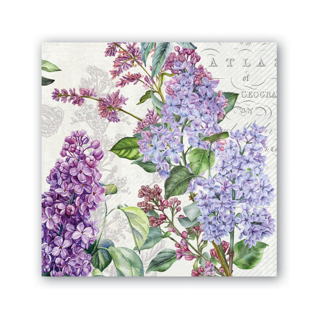Stonewall Kitchen - Michel Design Works - French Lilacs Cocktail Napkin - 814441