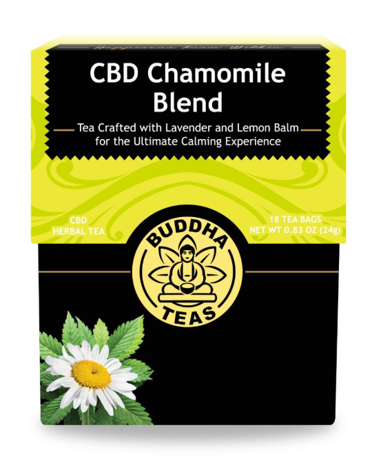 Buddha Tea - CBD Chamomile Blend - 18 Tea Bags - 64663