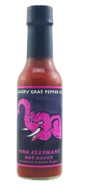 Angry Goat Pepper Co. Hot Sauce - Pink Elephant DISSVF