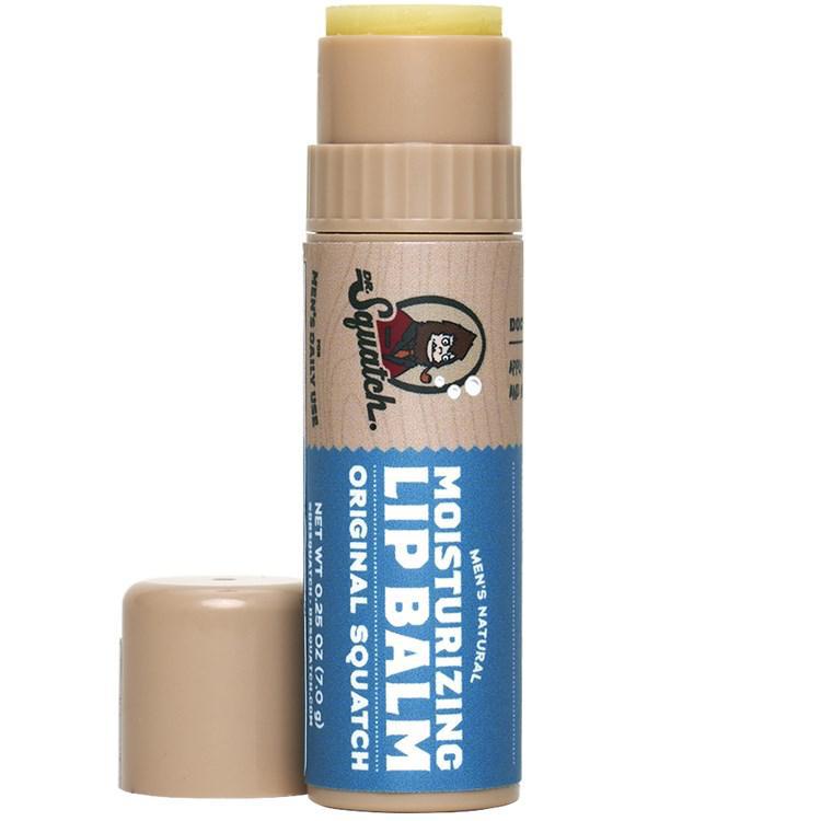 Dr. Squatch - Original Mint Lip Balm .25 oz - WH-LBM-MNT-01 / RTLLBMMNT-IP24