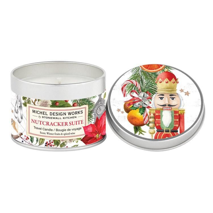 Stonewall Kitchen - Michel Design Works - Nutcracker Suite Travel Candle - 849426 DISVEN