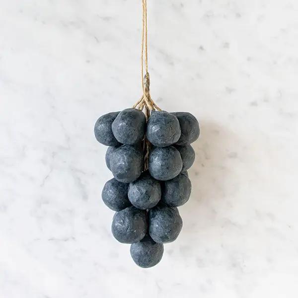 Botanopia - Handcrafted Grapes Soap - 100% Olive Oil - Grapes-Slate