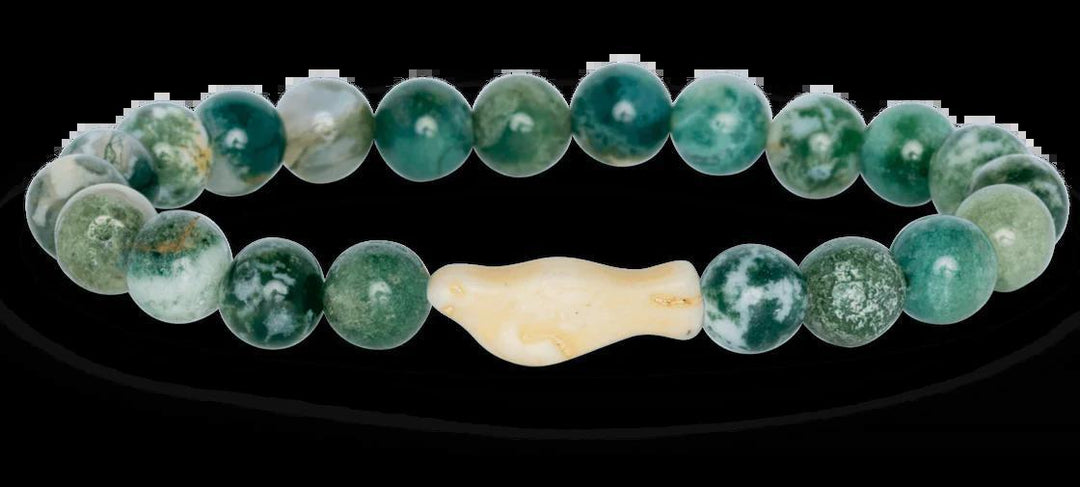Fahlo - The Glide Bracelet - Tracks a Seal - Seagrass Green - W-GLI-GREEN DISVEN