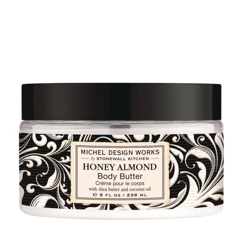 Michel Design Works -  Honey Almond Body Butter 8oz 844182 DISVEN