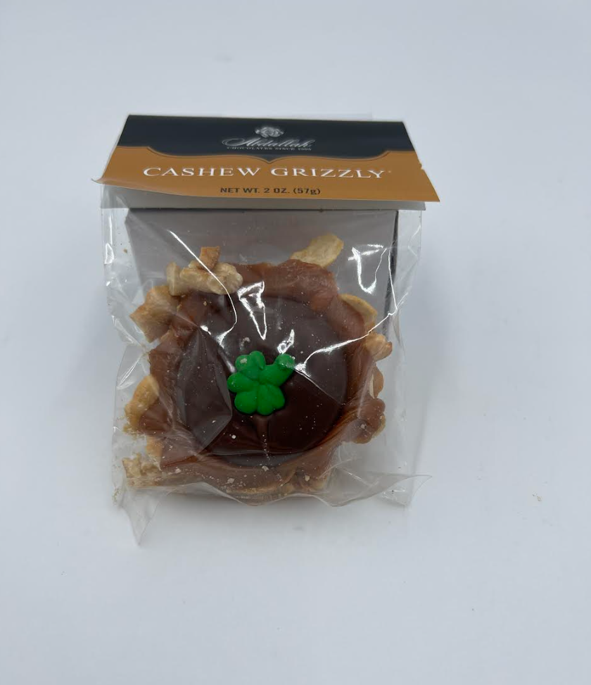 Abdallah Candies - St Patrick's Day Cashew Grizzly 2 oz - 5010 DISSVF