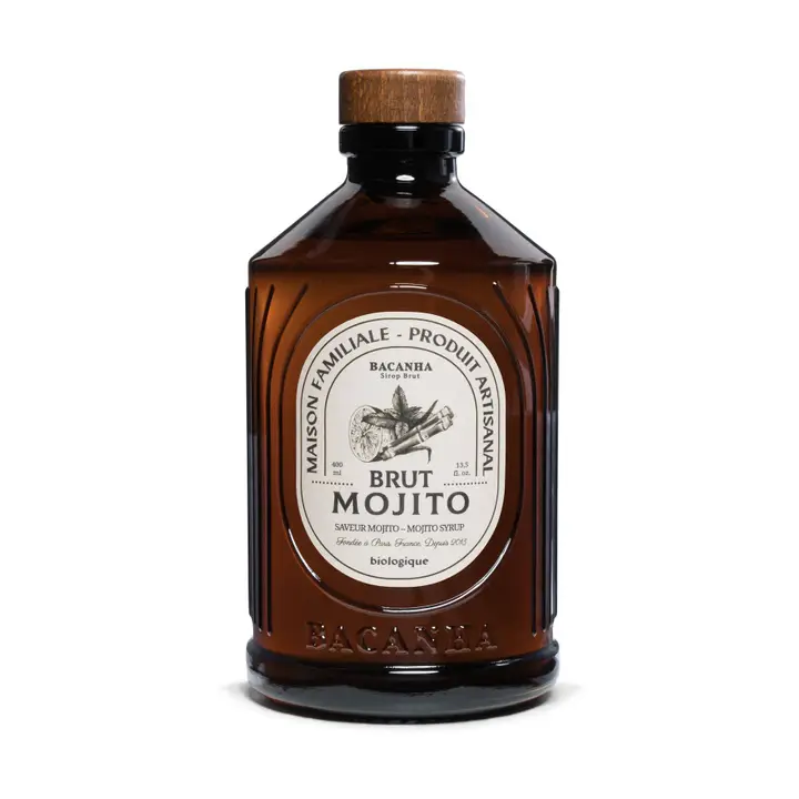 Bacanha -  Raw Mojito Syrup - Organic - 400ml DISCOSVF
