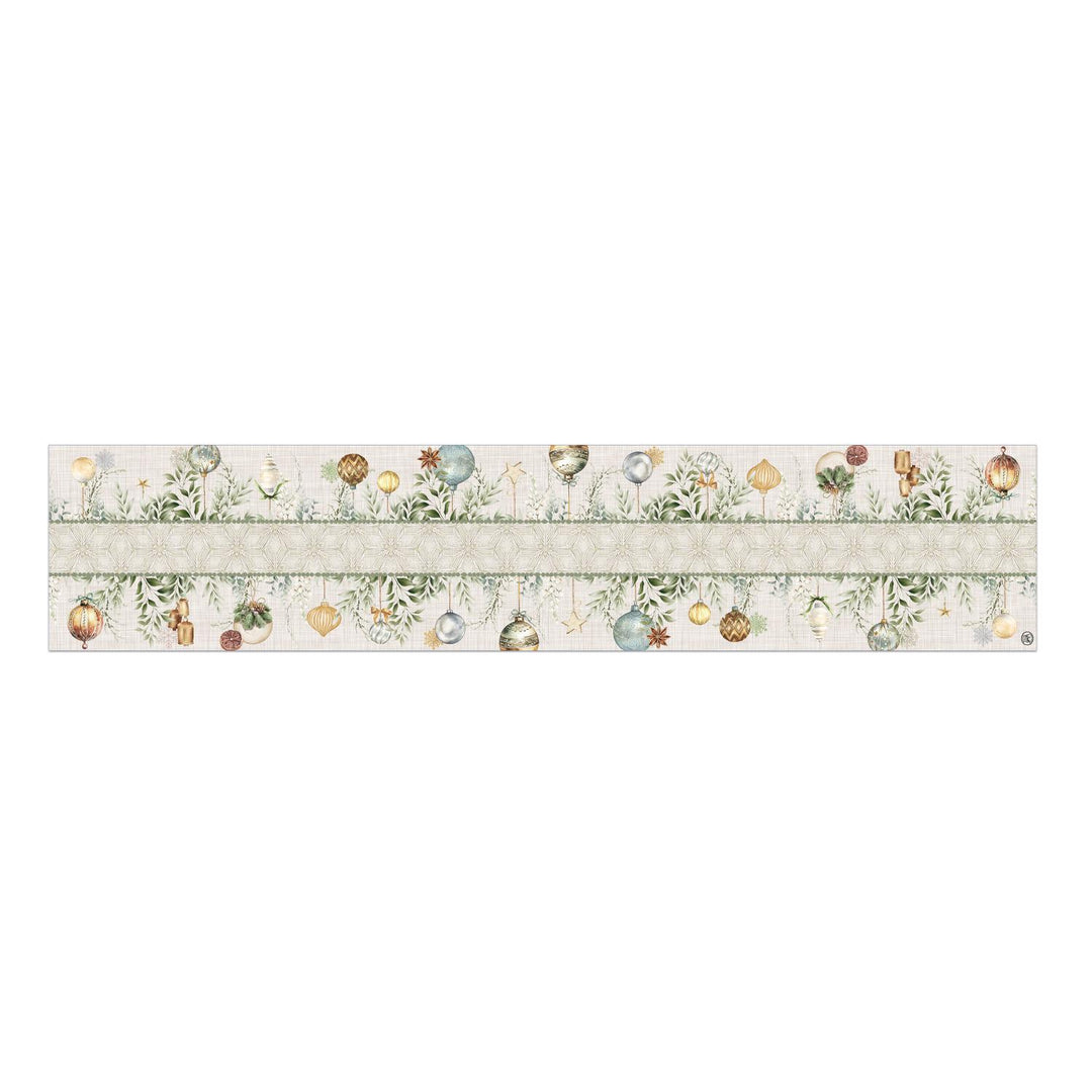 Stonewall Kitchen - Michel Design Works - Peace on Earth Cotton Table Runner - 840445 DISVEN