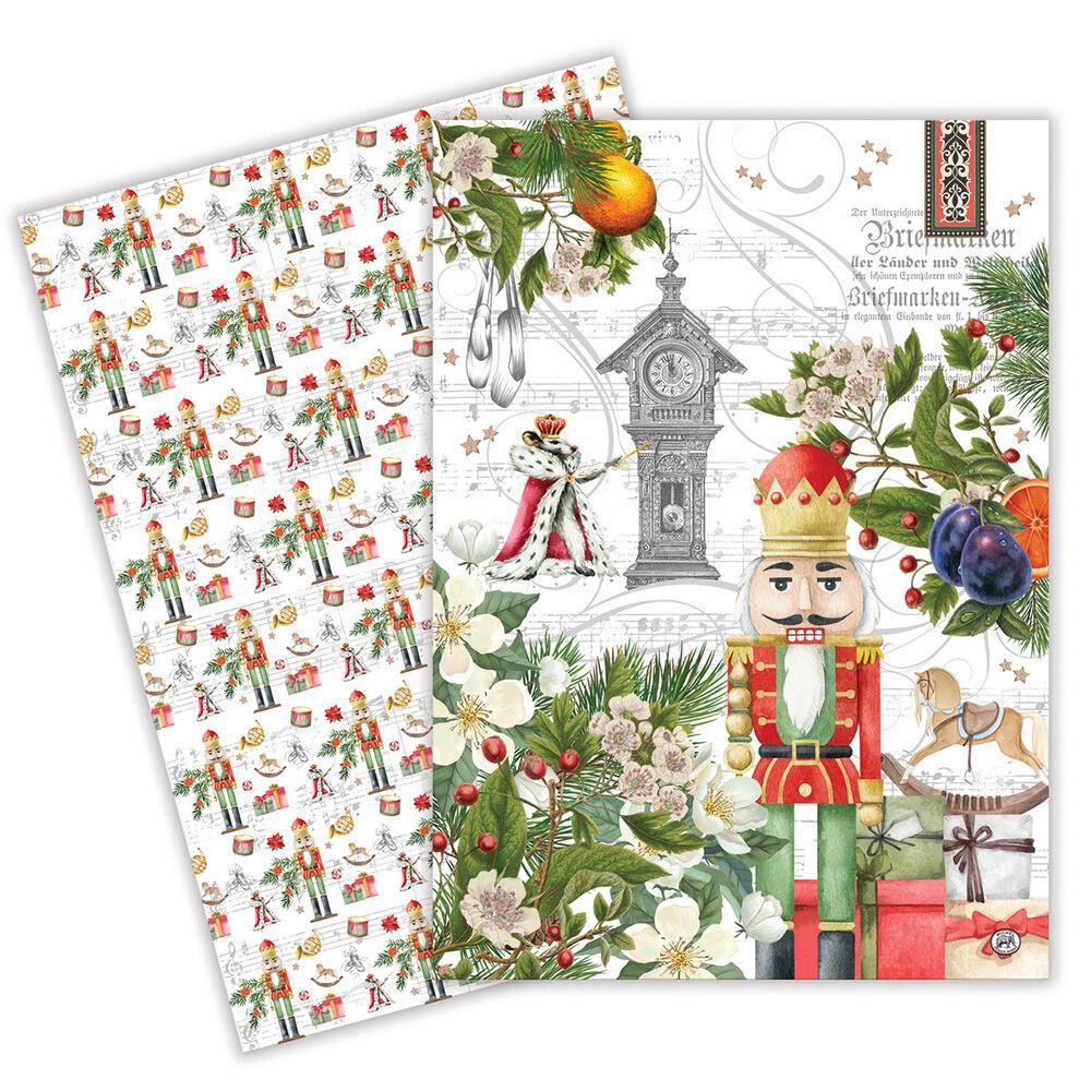 Stonewall Kitchen - Michel Design Works - Nutcracker Suite Kitchen Towel Set of 2 - 830426 DISVEN