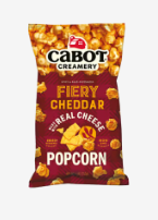 Cabot - Fiery Cheddar Popcorn - 4 oz Bag - 5980635