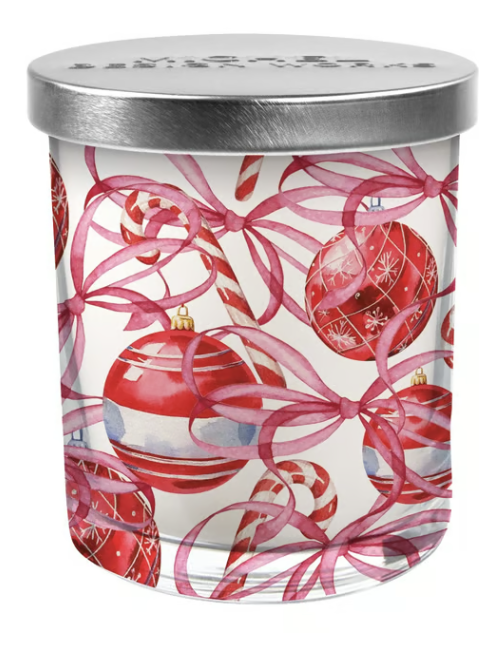 Stonewall kitchen - Michel Design Works - Peppermint Decorative Glass Candle - #831463