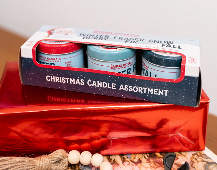 Murphy's Naturals - Santa's Naturals - Mini Trio Sampler Candle Set 3.5 oz - SN013-MIX-C6