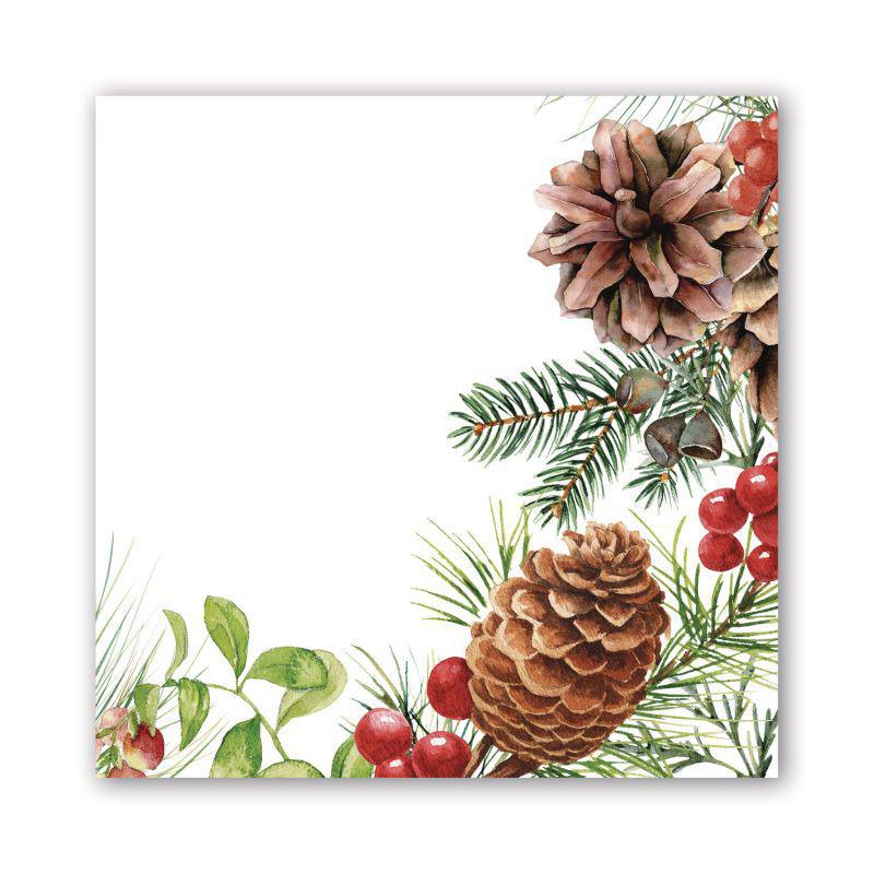 Stonewall Kitchen - Michel Design Works - White Spruce Luncheon Napkin - 817362 DISVEN