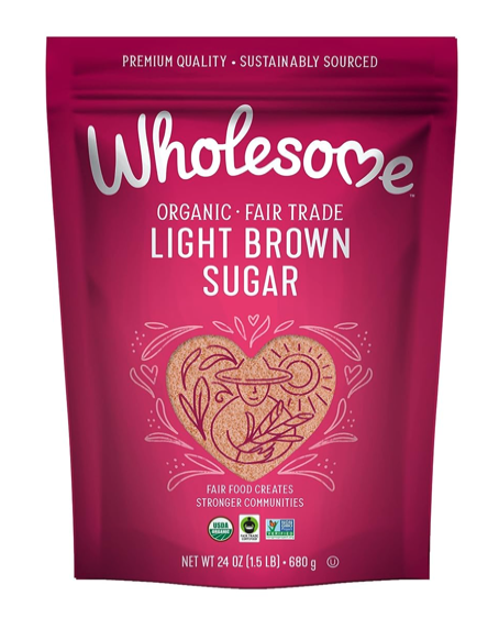 Wholesome Sweeteners Organic Light Brown Sugar 24 oz 232713 DISSVF
