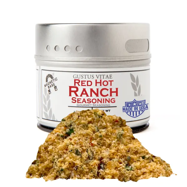 Gustus Vitae Red Hot Ranch Seasoning  Tin