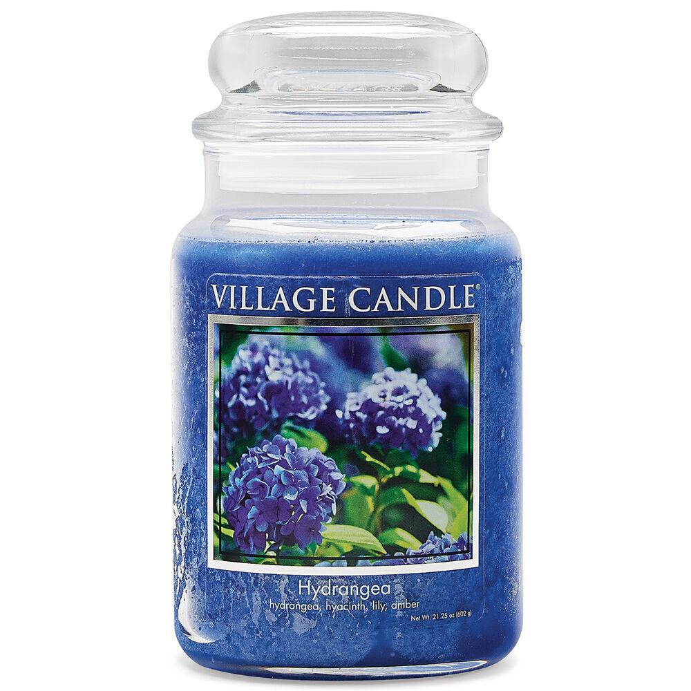 Stonewall Kitchen - Village Candle Hydrangea - Large Apothecary 21.25 oz Jar 4260015 DISSVF ???
